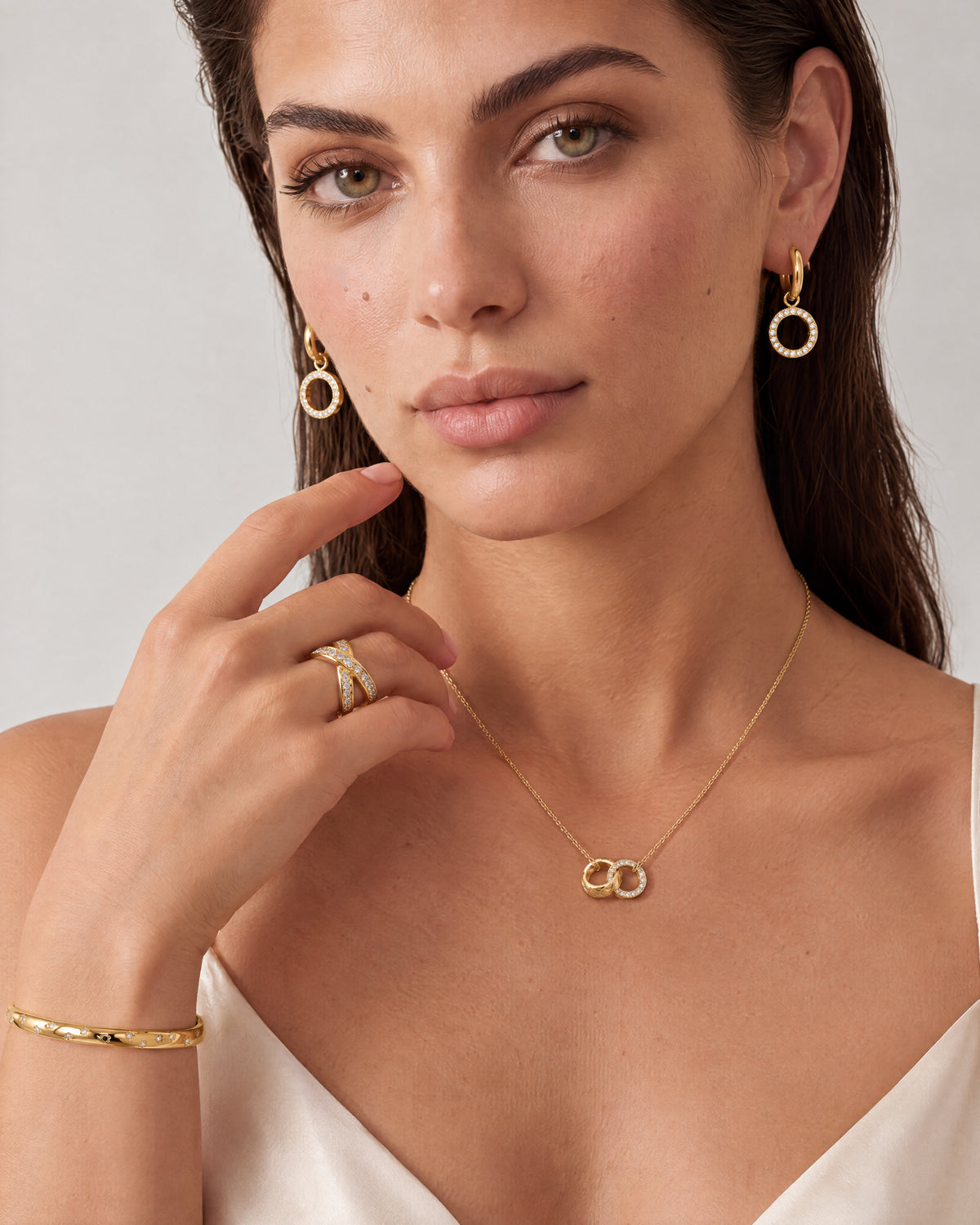 Entrelacs Twin Necklace — Amaurine