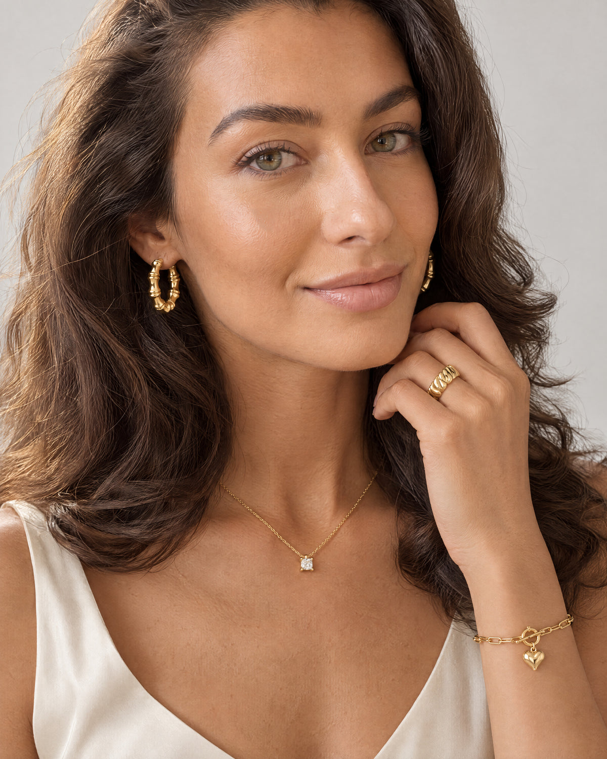 Facette Solitaire Necklace — Amaurine