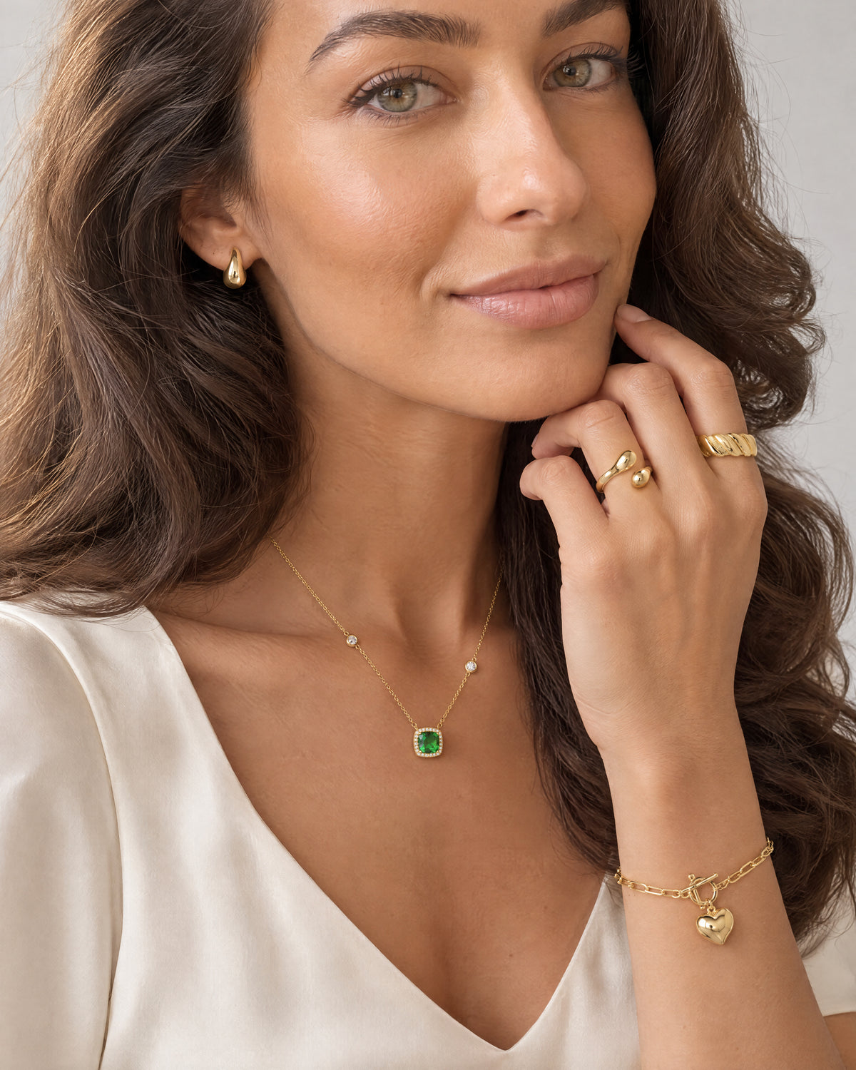 Fontaine Drop Ring — Amaurine
