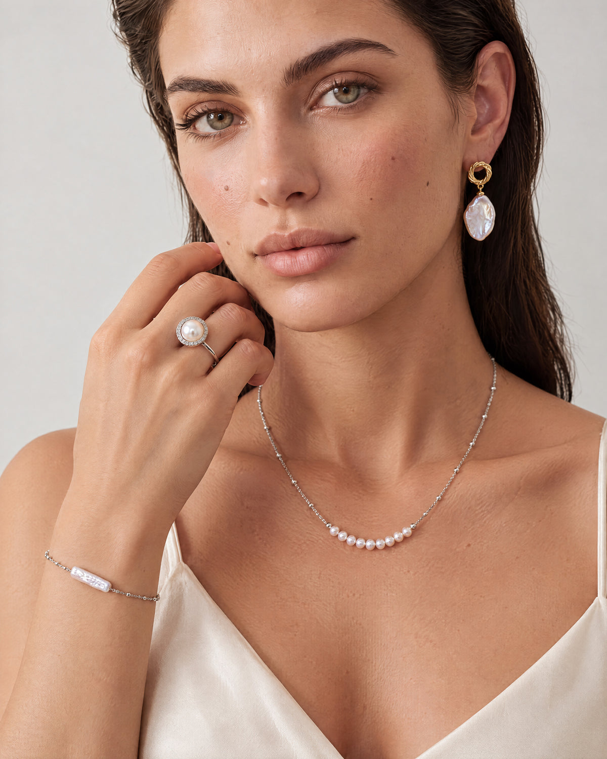 Marée Baroque Pearl Bracelet — Amaurine