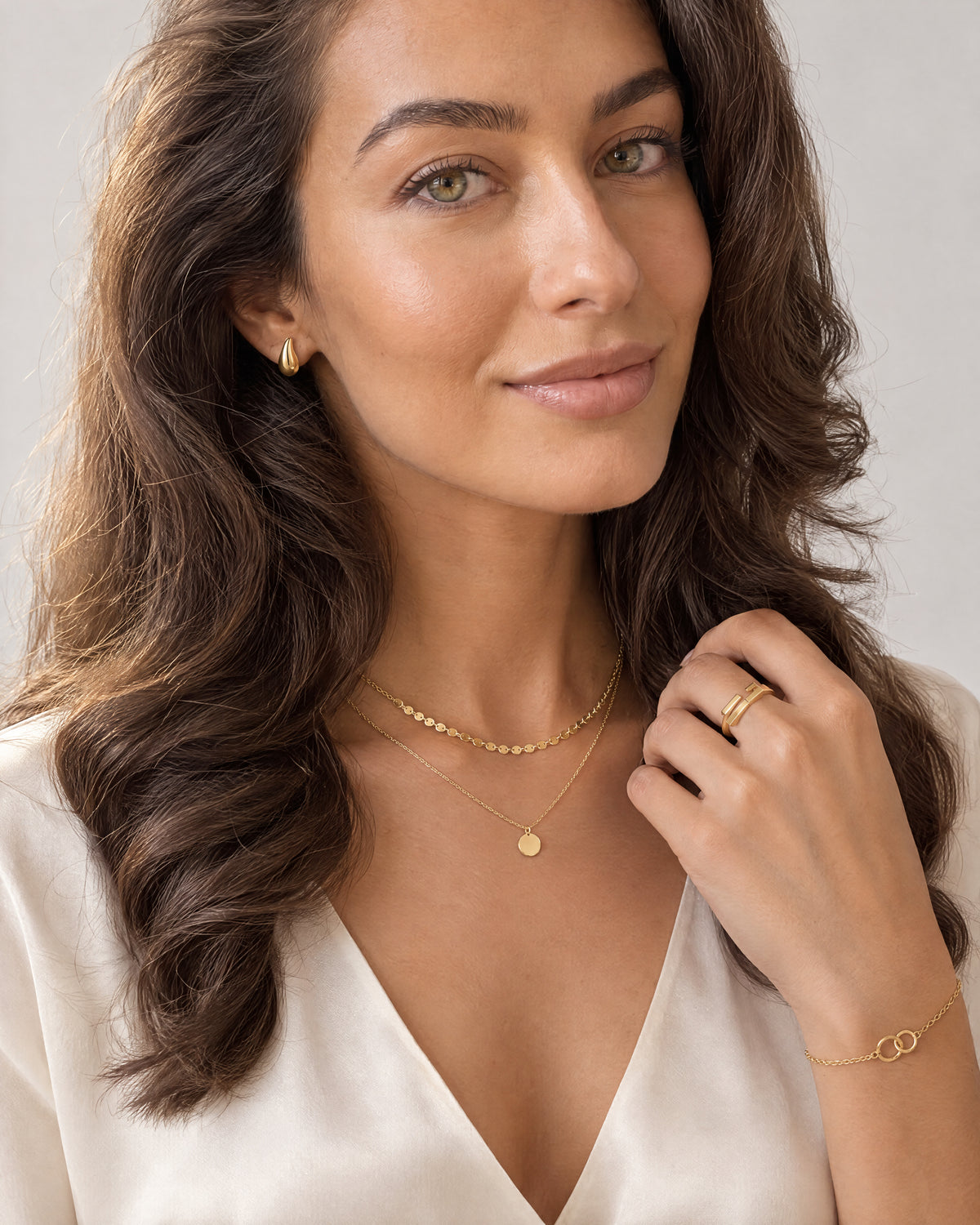 Pastille Layered Necklace — Amaurine