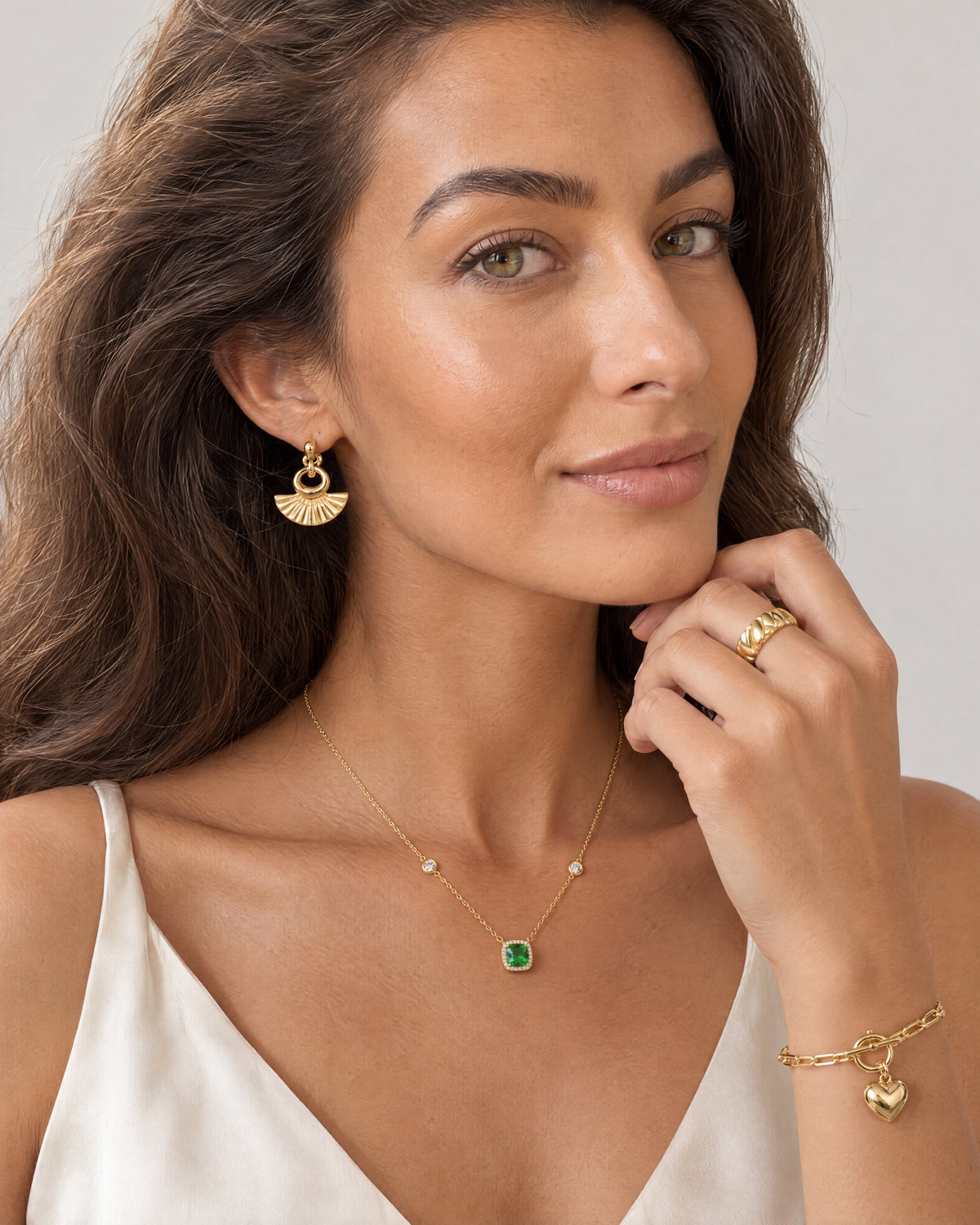 Plissé Earrings — Amaurine