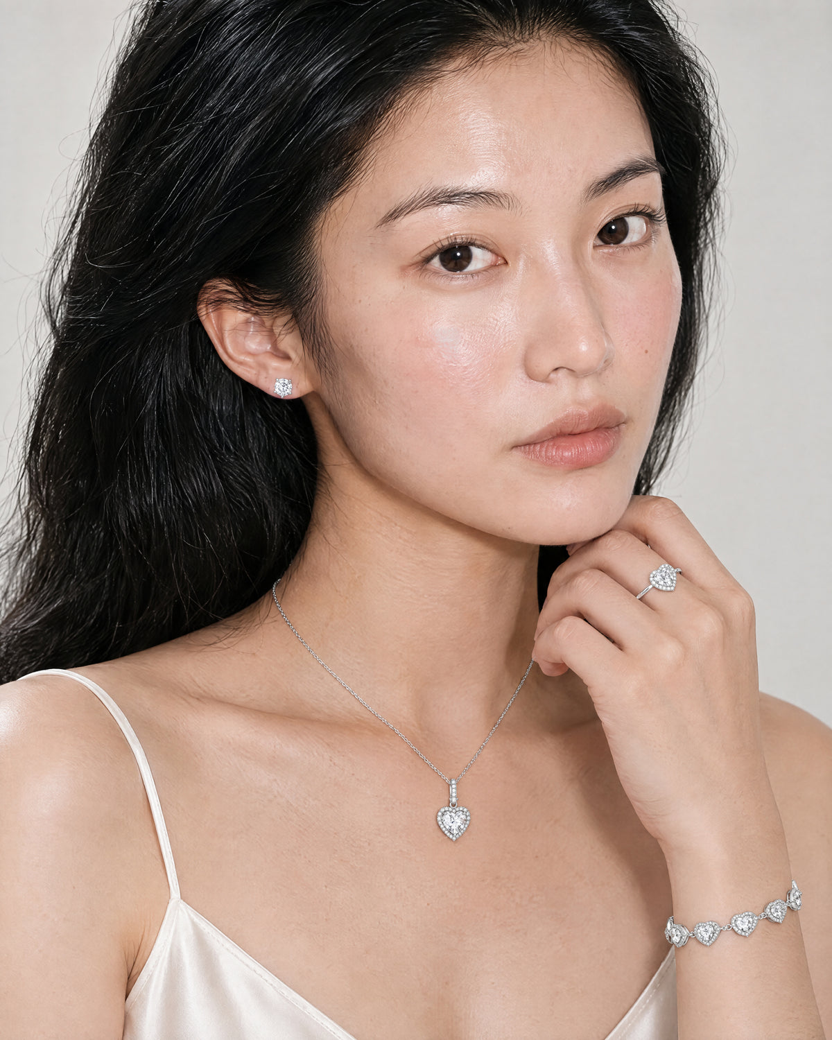 Prélude Moissanite Studs — Amaurine