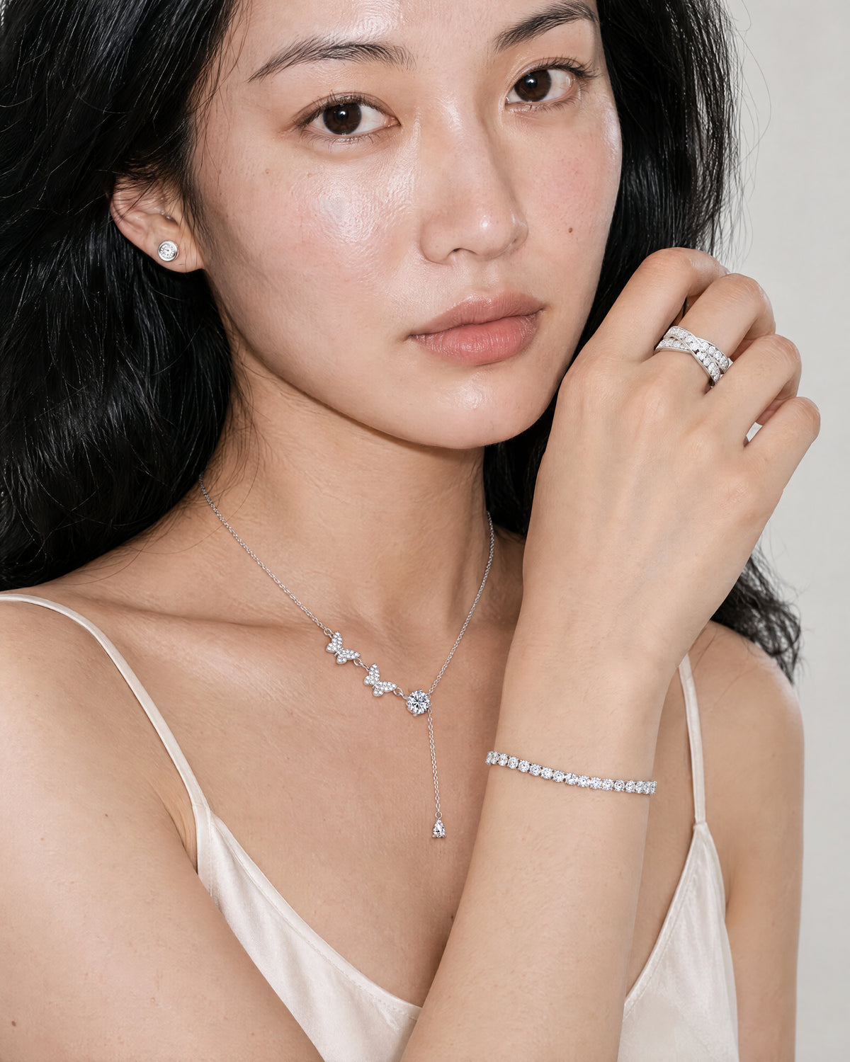 Rivière Tennis Bracelet — Amaurine