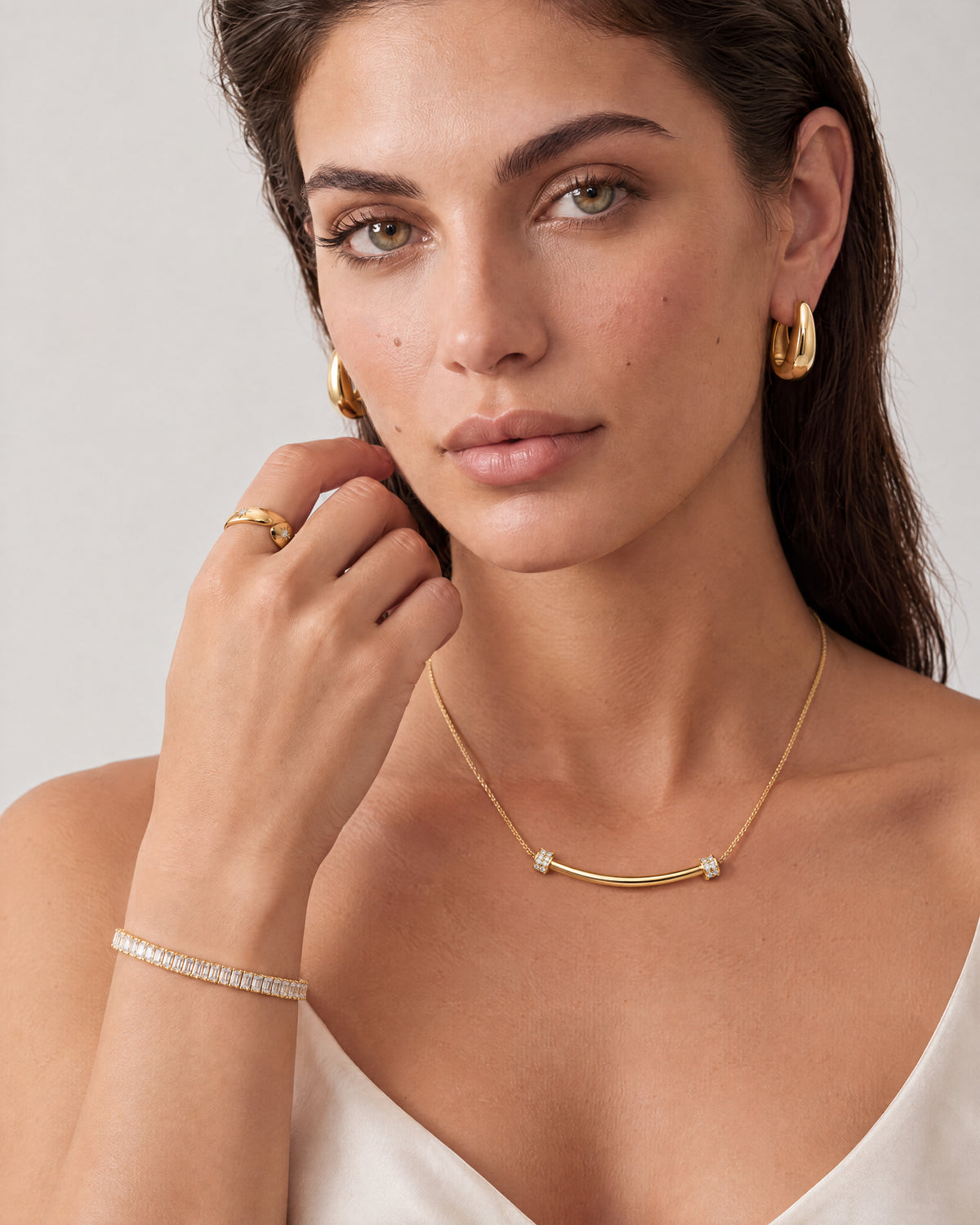 Travée Baguette Bracelet — Amaurine
