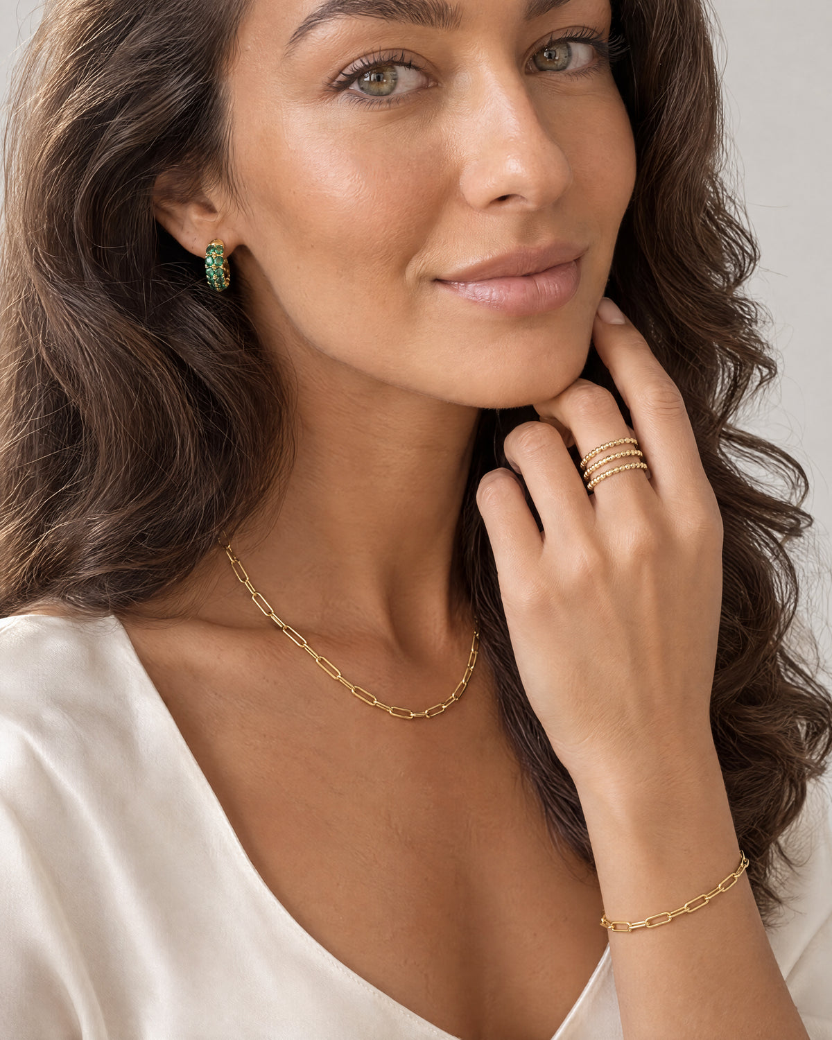 Treillis Wide Ring — Amaurine