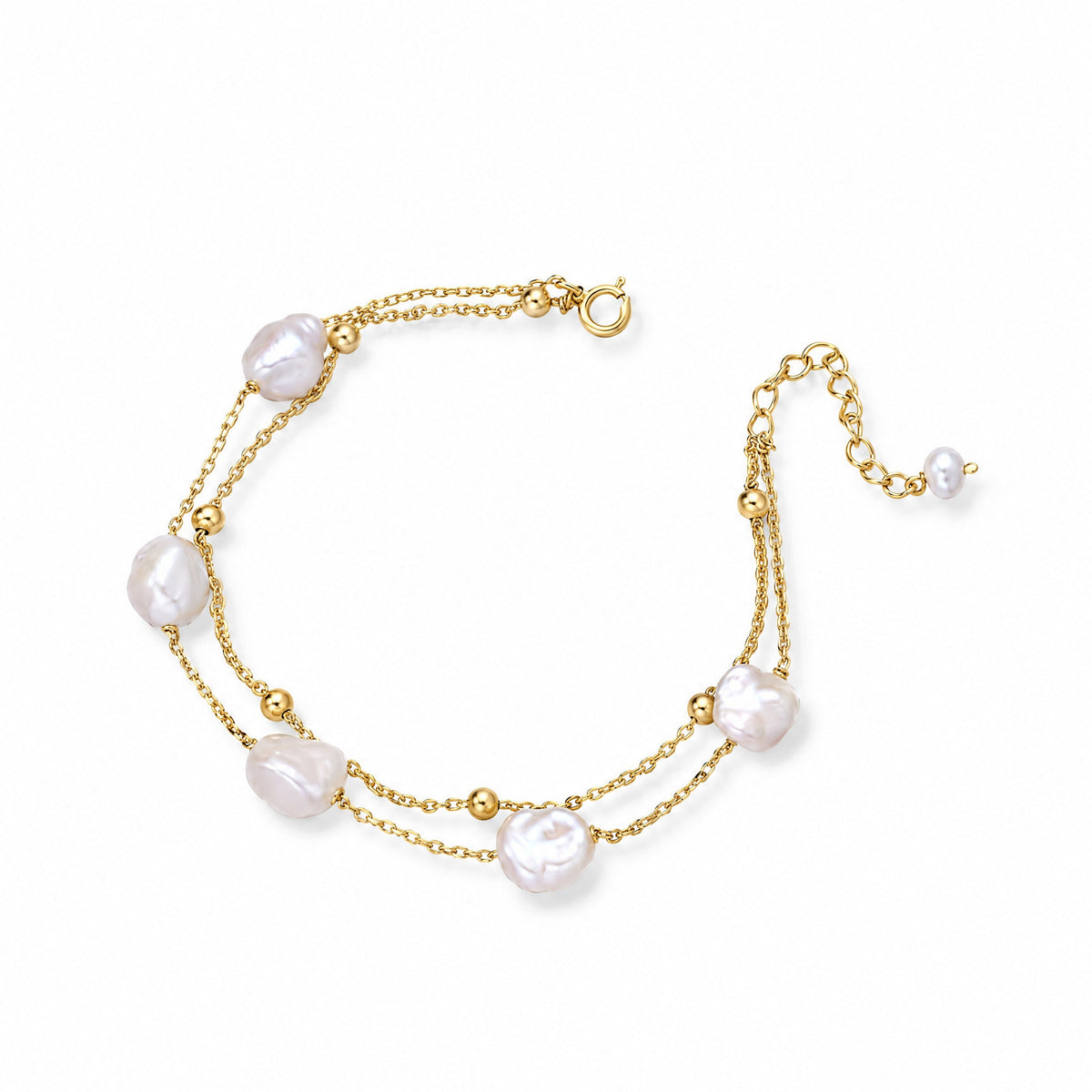 Nacre Baroque Pearl Bracelet — Amaurine
