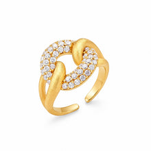 Agrafe Pavé Ring — Amaurine