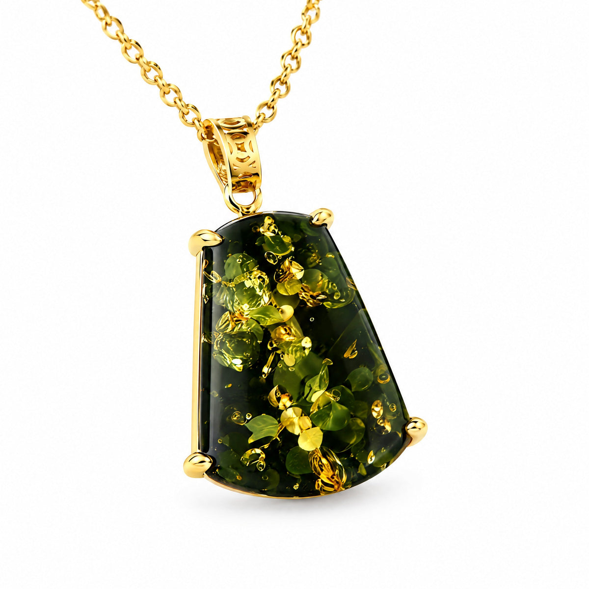 Clairière Amber Necklace — Amaurine