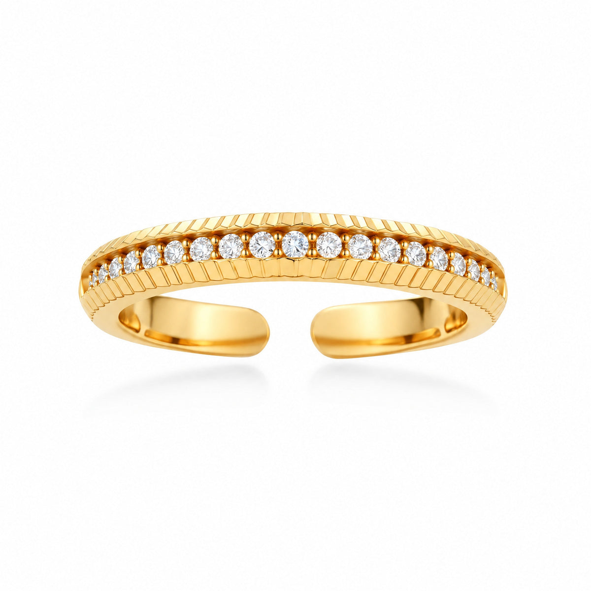 Chaussée Row Ring — Amaurine