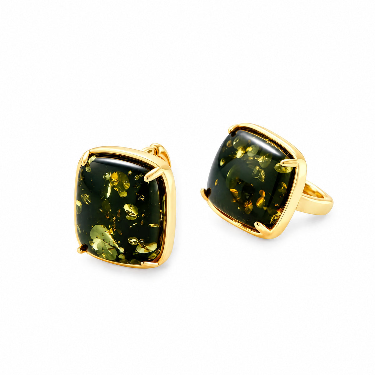 Clairière Amber Earrings — Amaurine