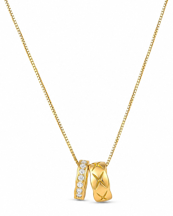 Entrelacs Twin Necklace — Amaurine