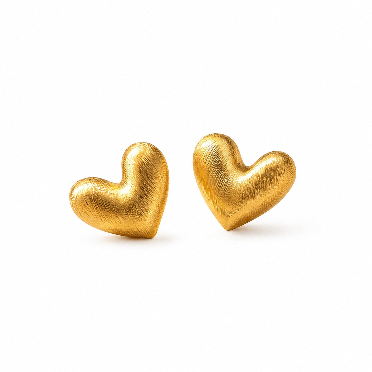 Nervure Heart Studs — Amaurine