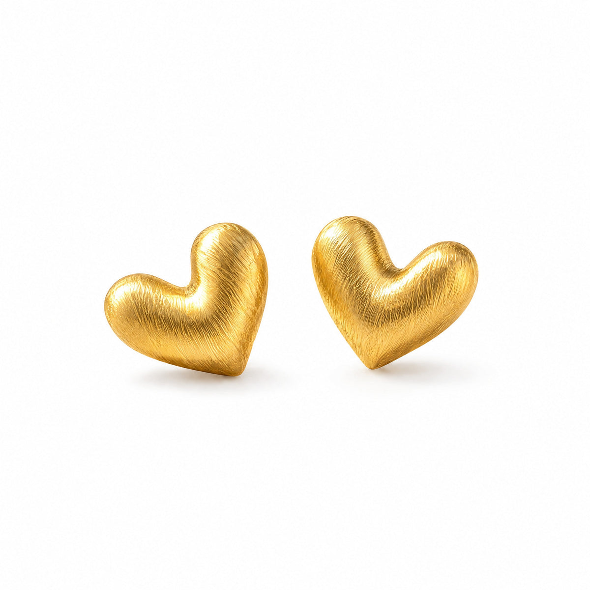 Nervure Heart Studs — Amaurine