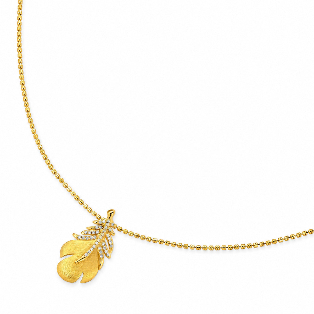 Palme Pendant Necklace — Amaurine