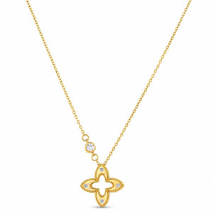 Quadrilobe Pendant Necklace — Amaurine
