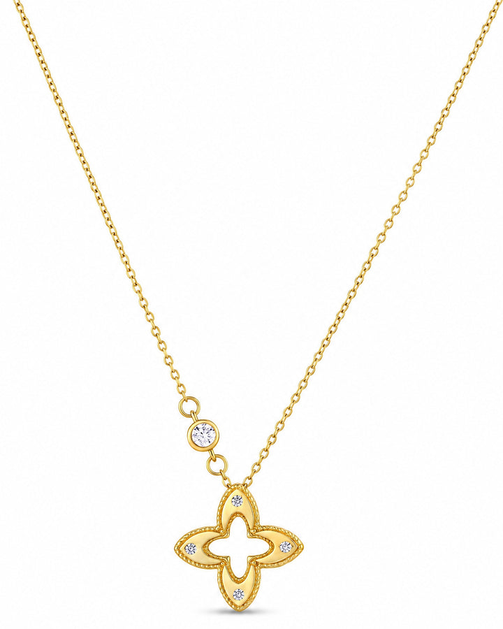 Quadrilobe Pendant Necklace — Amaurine