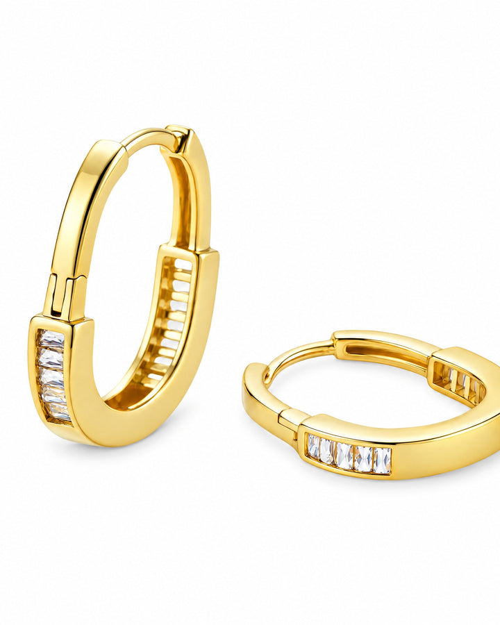 Reflet Huggie Hoops — Amaurine