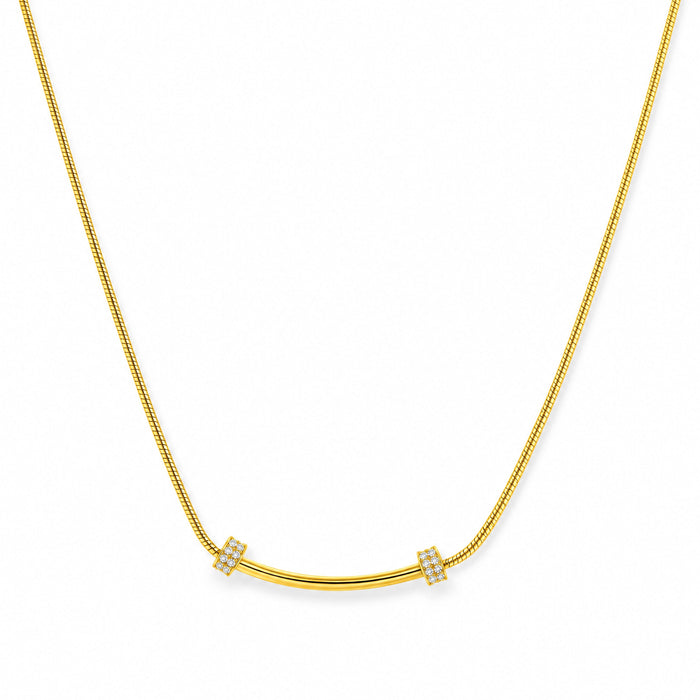 Voûte Bar Necklace — Amaurine
