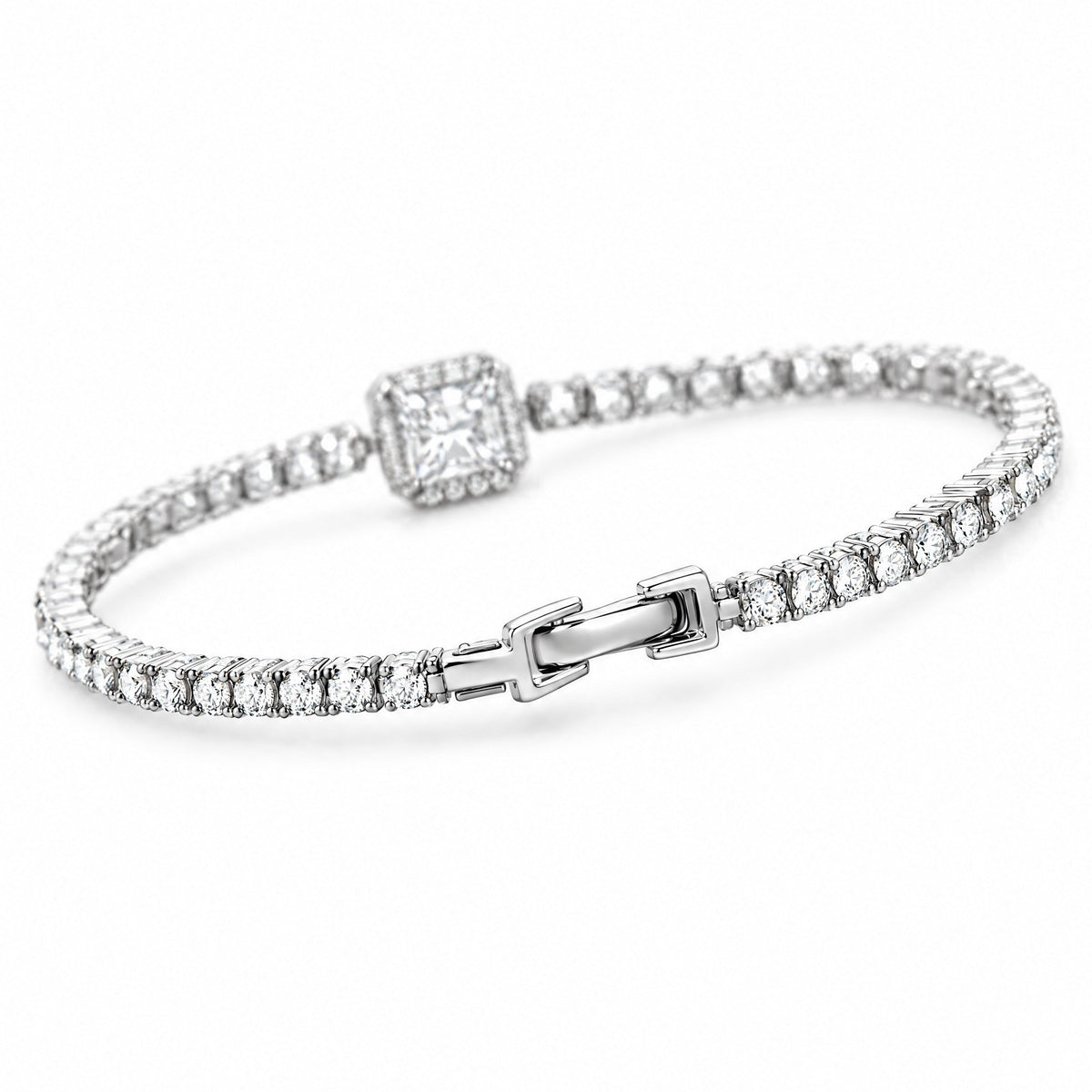 Blason Tennis Bracelet — Amaurine