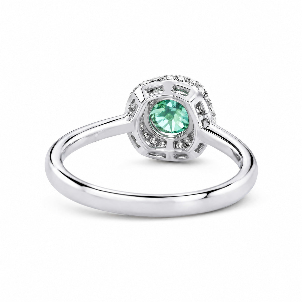 Carreau Halo Ring — Amaurine