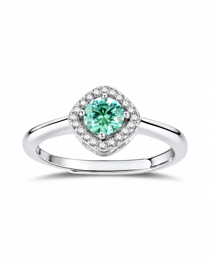 Carreau Halo Ring — Amaurine