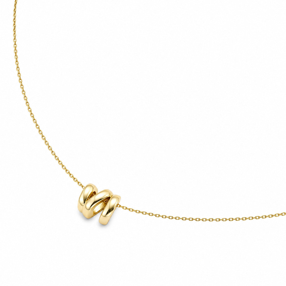 Chiffre N Necklace — Amaurine