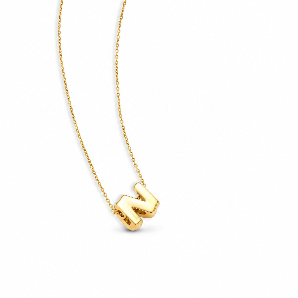 Chiffre N Necklace — Amaurine