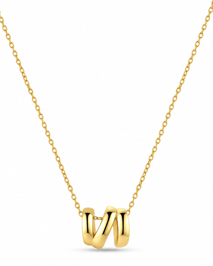 Chiffre N Necklace — Amaurine