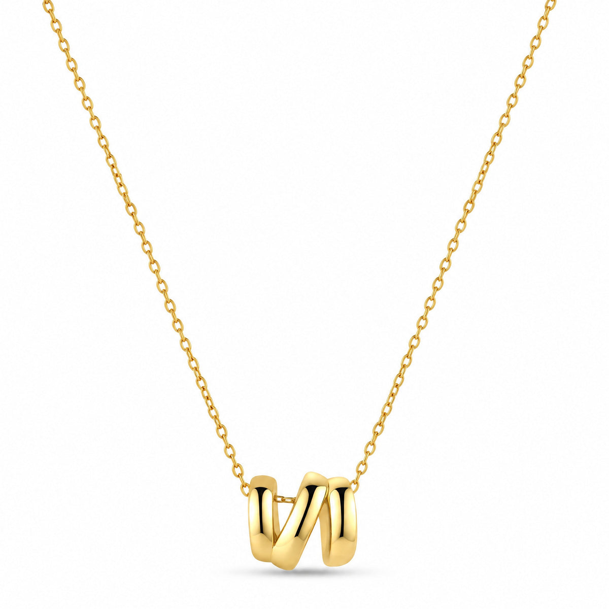 Chiffre N Necklace — Amaurine