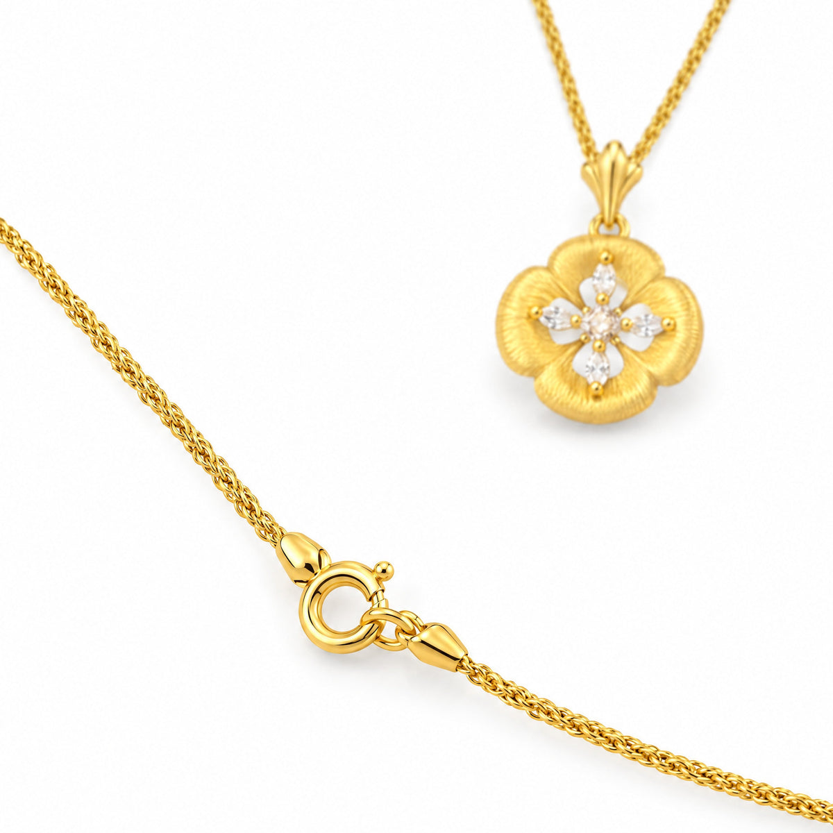 Floraison Pendant Necklace — Amaurine