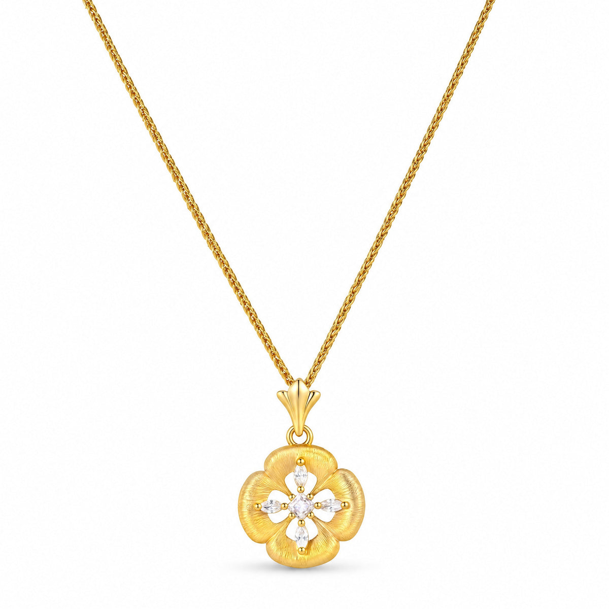 Floraison Pendant Necklace — Amaurine