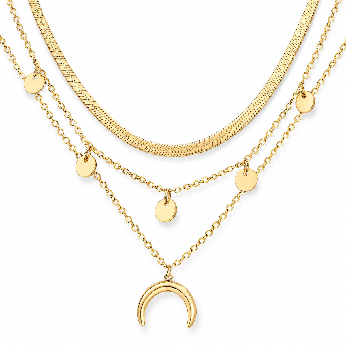 Gradin Layered Necklace — Amaurine