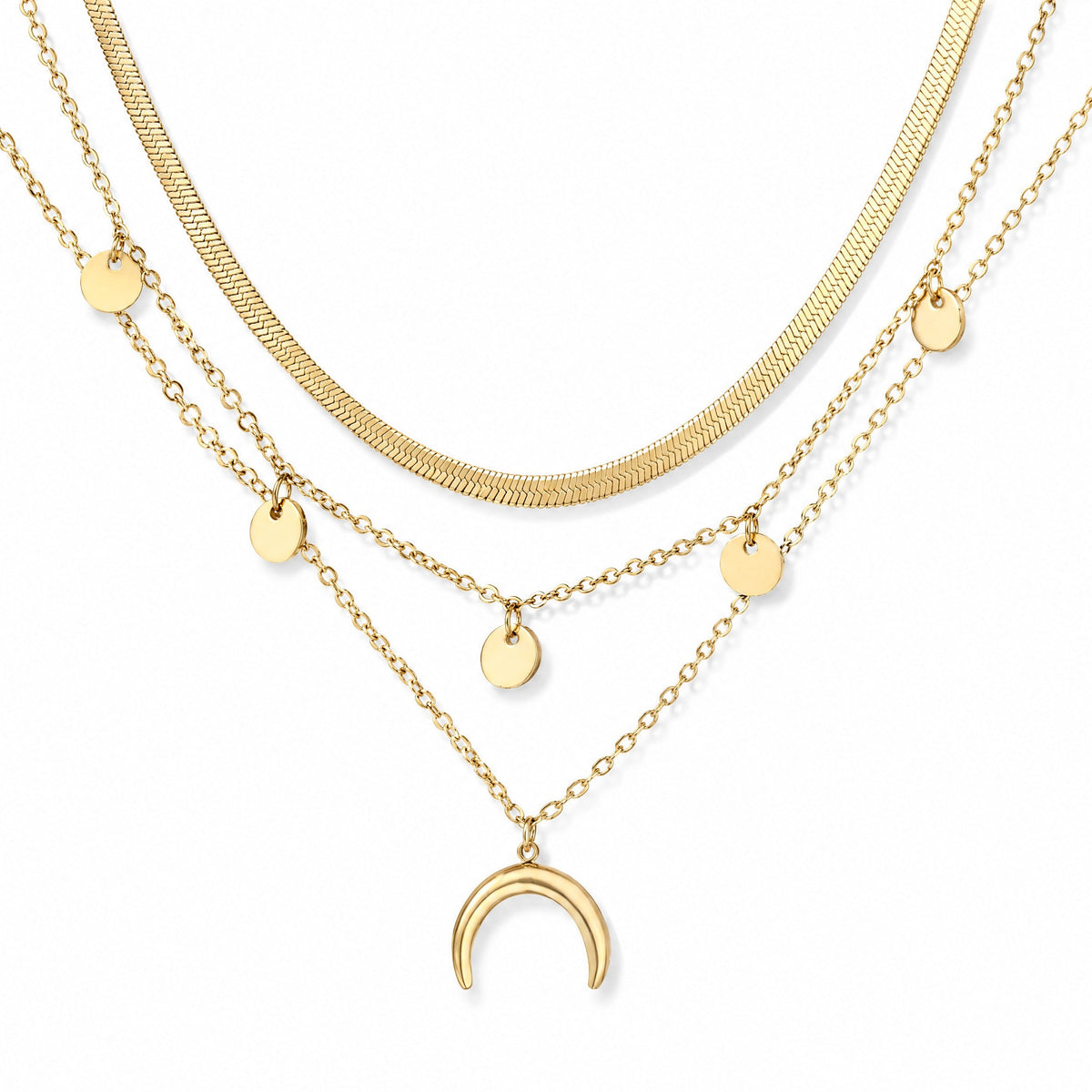 Gradin Layered Necklace — Amaurine