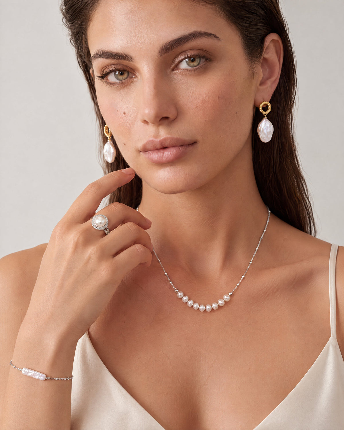 Nuée Pearl Necklace — Amaurine