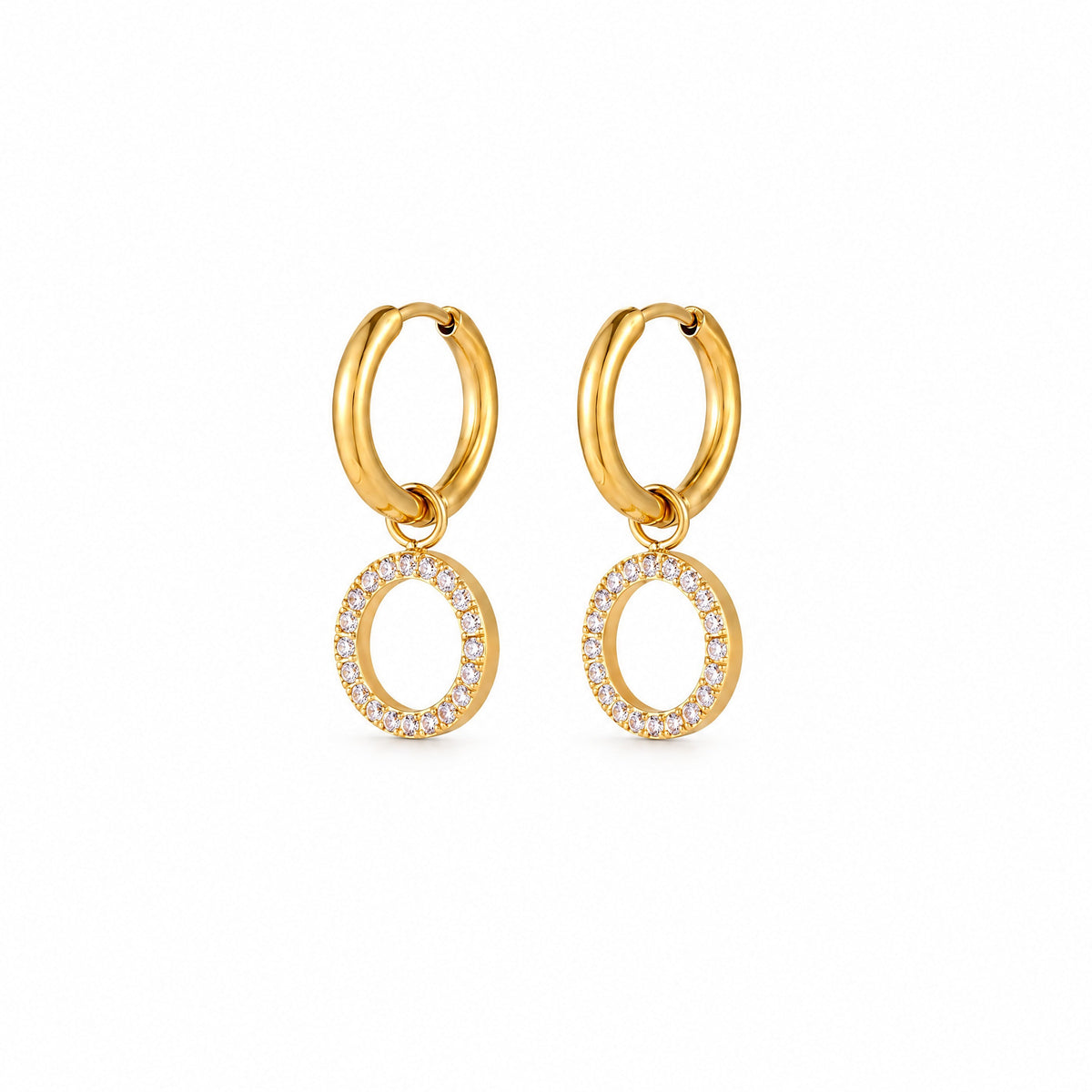 Pendule Pavé Huggies — Amaurine