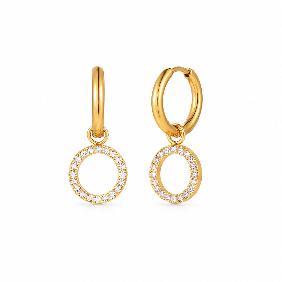Pendule Pavé Huggies — Amaurine