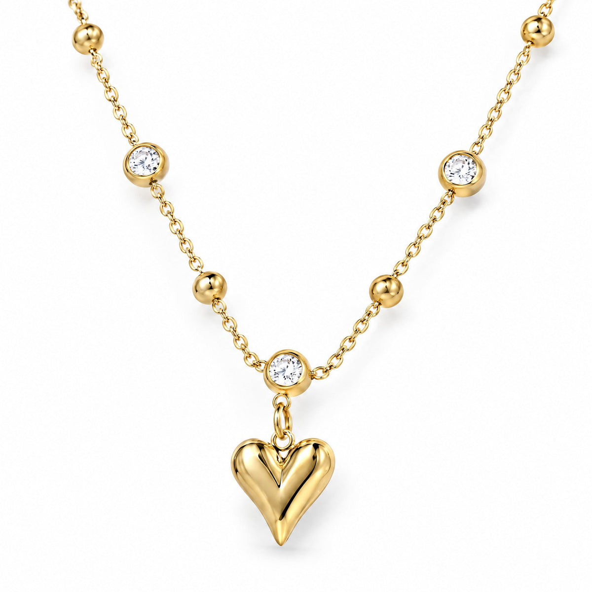 Tendresse Heart Necklace — Amaurine