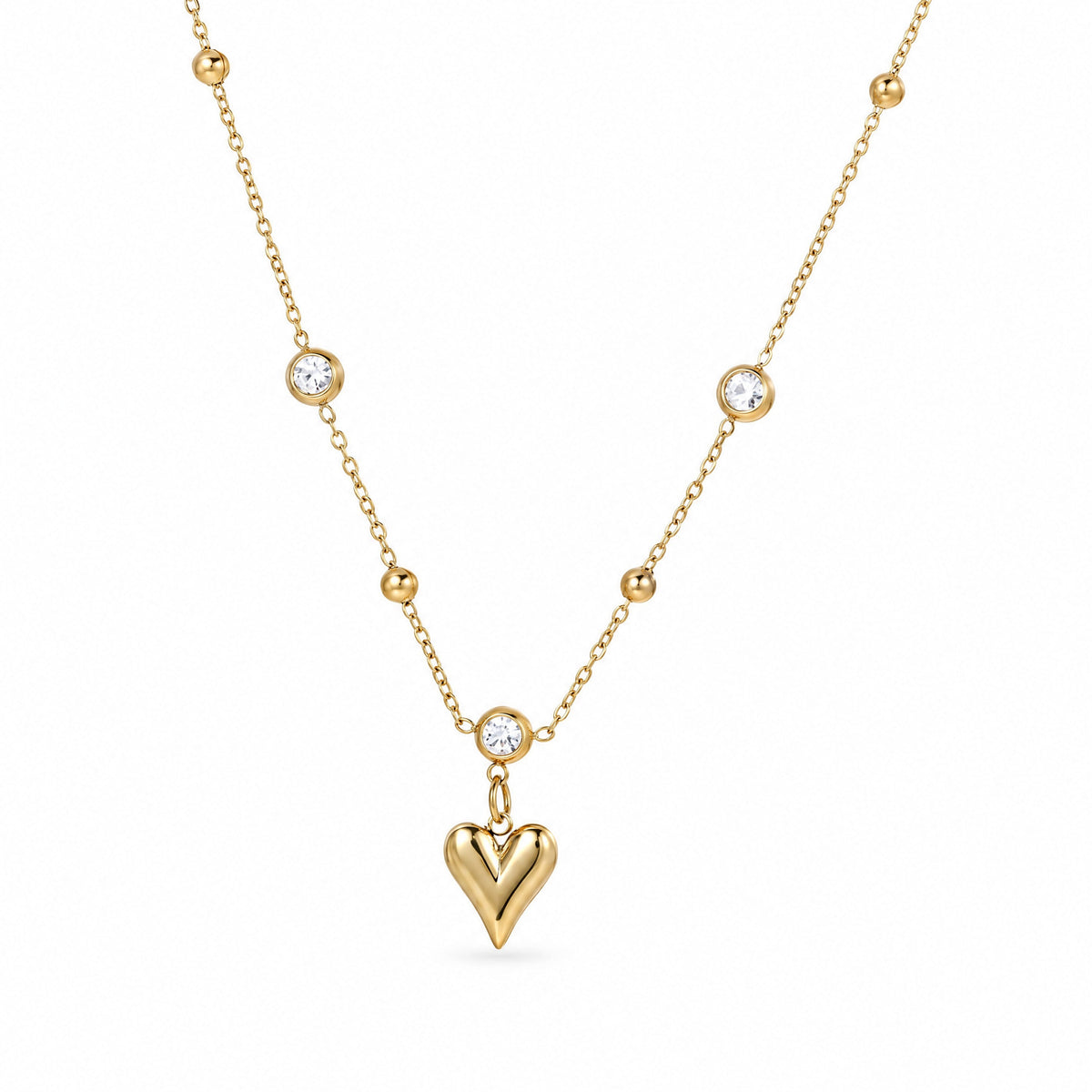 Tendresse Heart Necklace — Amaurine